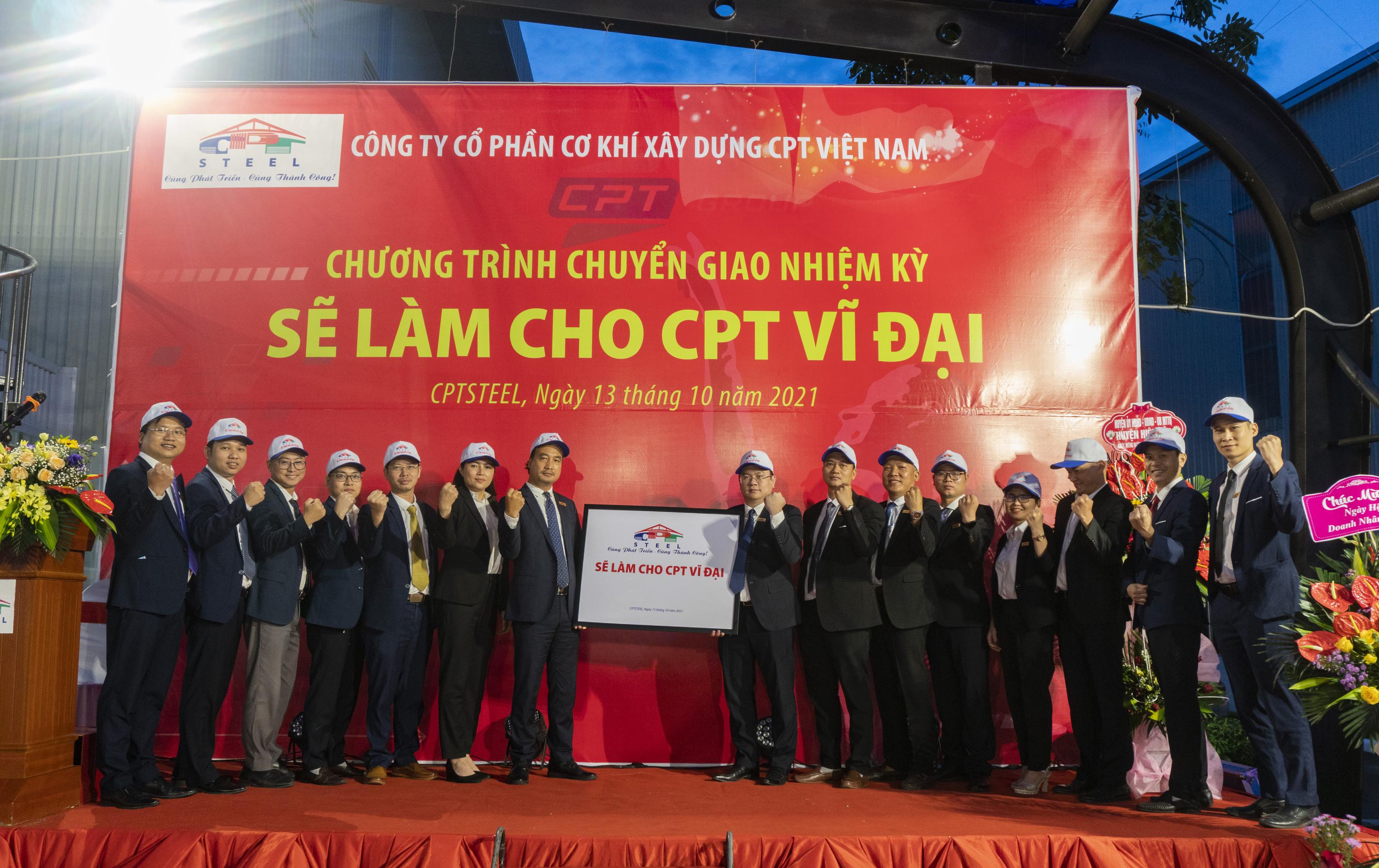 CHƯƠNG TRÌNH CHUYỂN GIAO NHIỆM KỲ 