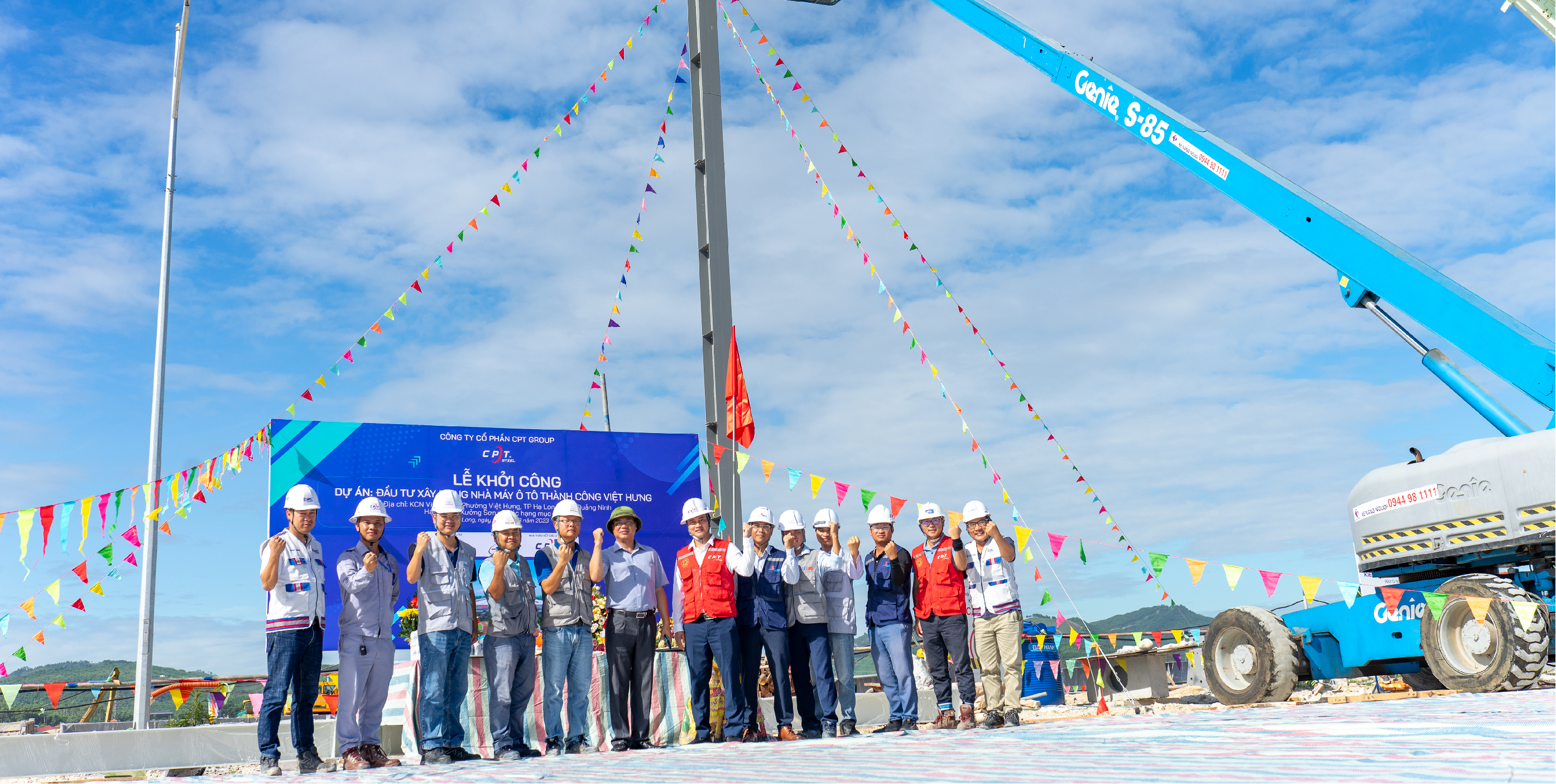 LỄ KHỞI CÔNG DỰ ÁN NHÀ MÁY Ô TÔ THÀNH CÔNG VIỆT HƯNG