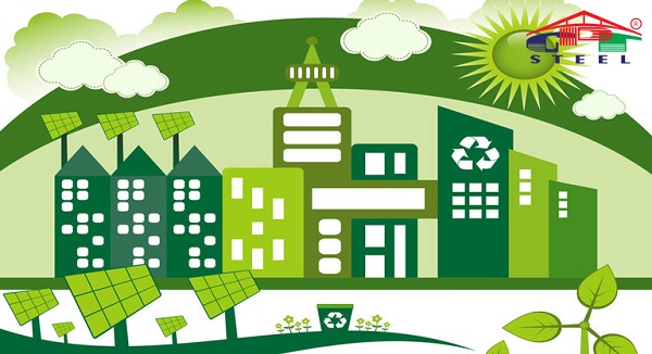 Nhà thép tiền chế giúp bảo vệ môi trường bền vững